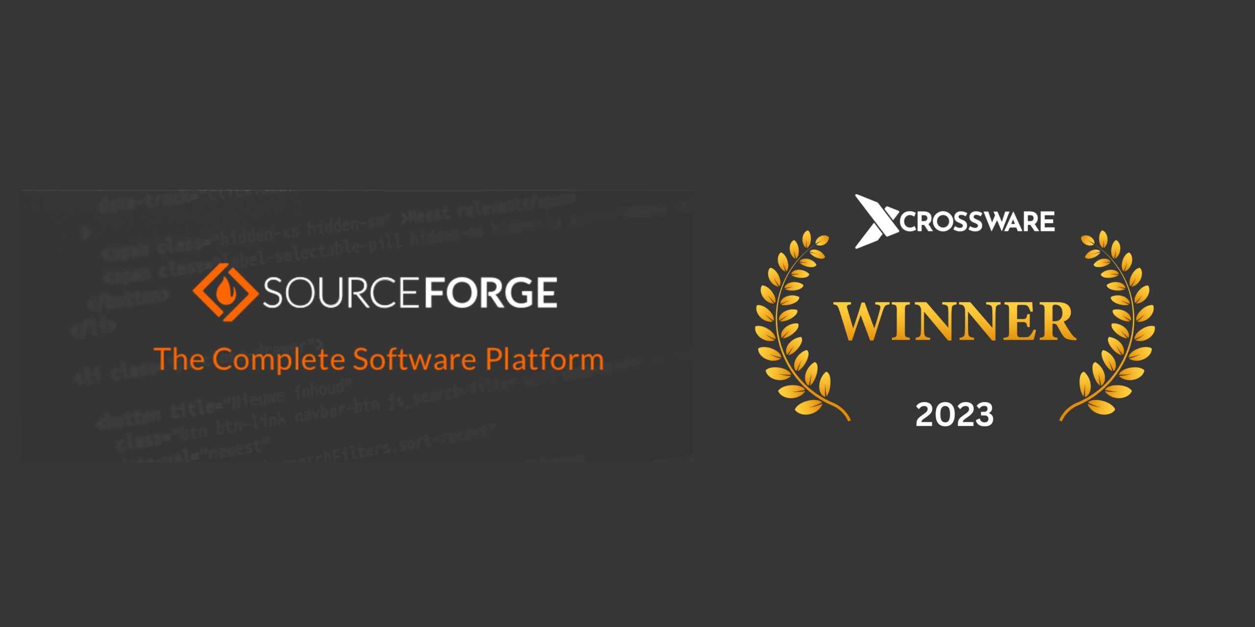 Crossware wins Summer 2023 Top Performer Award from SourceForge